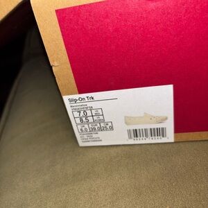 Vans Slip-On Sneakers - Cream